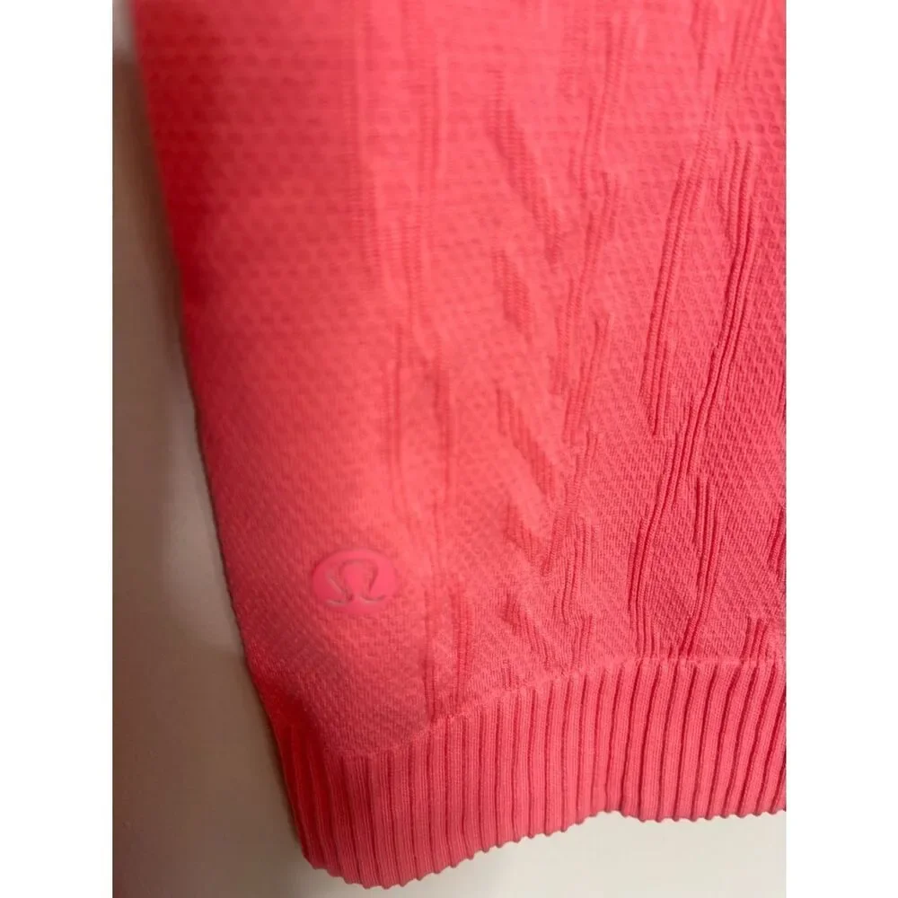 Lululemon Rest Less Coral Pullover sweatshirt
